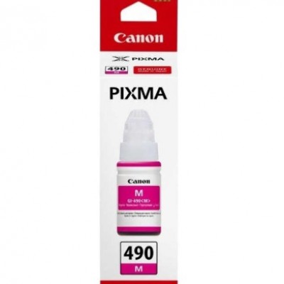 Canon GI-490M Kırmızı Orjinal Mürekkep