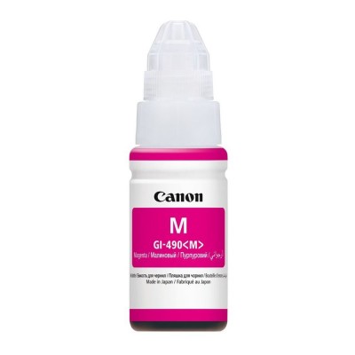 Canon GI-490M Kutusuz Kırmızı Orjinal Mürekkep