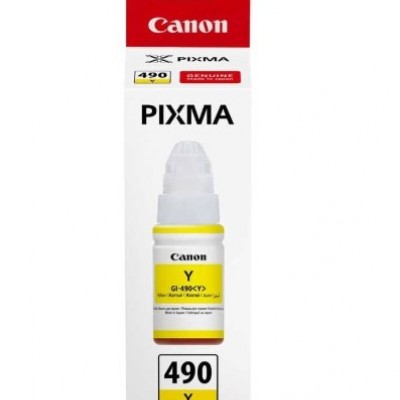 Canon GI-490Y Sarı Orjinal Mürekkep Canon GI-490Y Sarı Orjinal Mürekkep