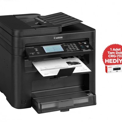 Canon İ-Sensys MF237W Çok Fonksiyonlu Lazer Yazıcı + Toner Hediyeli
