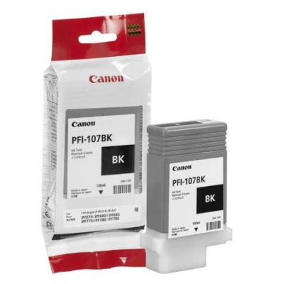 Canon PFI-107BK Siyah Orjinal Kartuş