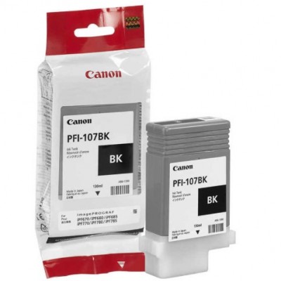 Canon PFI-107BK Siyah Orjinal Kartuş