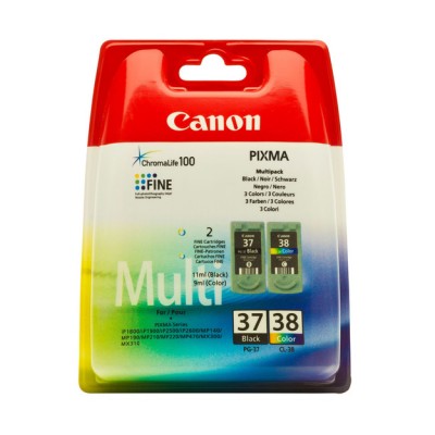 Canon PG-37/ CL-38 Multi Paket Orjinal Kartuş