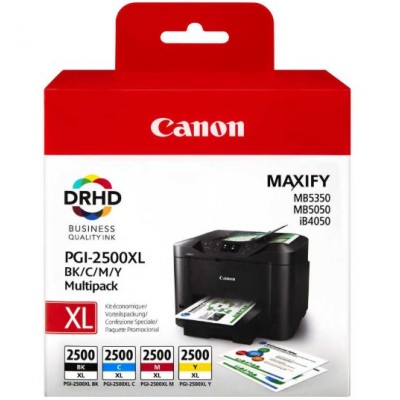 Canon PGI-2500XL Orijinal Multi Paket Kartuş