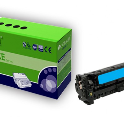 CORALJET  CANON CC531A MUADİL MAVİ RENK TONER