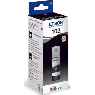 Epson (103) C13T00S14A Siyah Orjinal Kutusuz Mürekkep