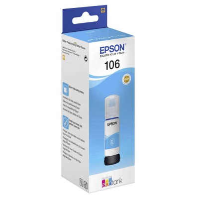 Epson 106-C13T00R240 Mavi Orjinal Mürekkep Epson 106-C13T00R240 Mavi Orjinal Mürekkep