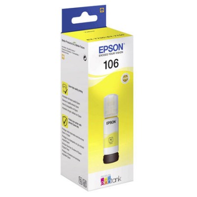 Epson 106-C13T00R440 Sarı Orjinal Mürekkep Epson 106-C13T00R440 Sarı Orjinal Mürekkep