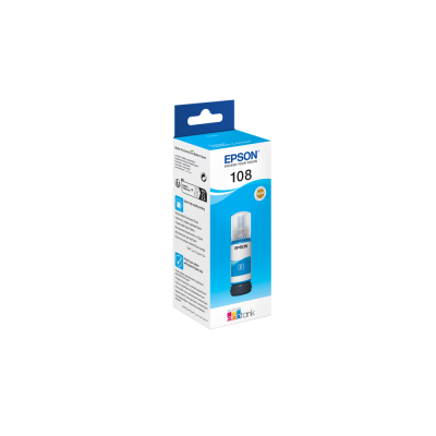 Epson 108 Mavi Orjinal Mürekkep