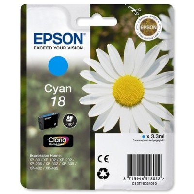 Epson (18) T18024020 Mavi Orjinal Kartuş Epson (18) T18024020 Mavi Orjinal Kartuş