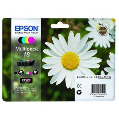Epson (18-T1806) C13T18064020 Orjinal Kartuş Avantaj Paketi Epson (18-T1806) C13T18064020 Orjinal Kartuş Avantaj Paketi
