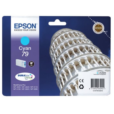 Epson (79-T7912) C13T79124010 Mavi Orjinal Kartuş Epson (79-T7912) C13T79124010 Mavi Orjinal Kartuş