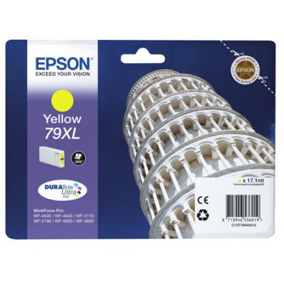 Epson (79XL-T7904) C13T79044010 Sarı Orjinal Kartuş Yüksek Kapasiteli Epson (79XL-T7904) C13T79044010 Sarı Orjinal Kartuş Yüksek Kapasiteli