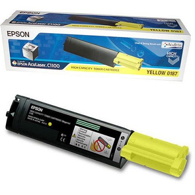 Epson C13S050187 CX11 Yüksek Kapasite Sarı Orjinal Toner Epson C13S050187 CX11 Yüksek Kapasite Sarı Orjinal Toner