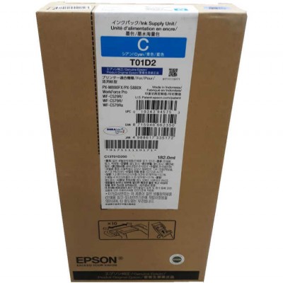Epson C13T01D200 Mavi Orjinal Kartuş - WorkForce WF-C529R