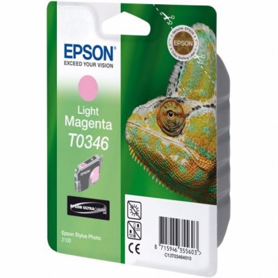 Epson C13T034640 (T0346) Açık Kırmızı Orjinal Kartuş 