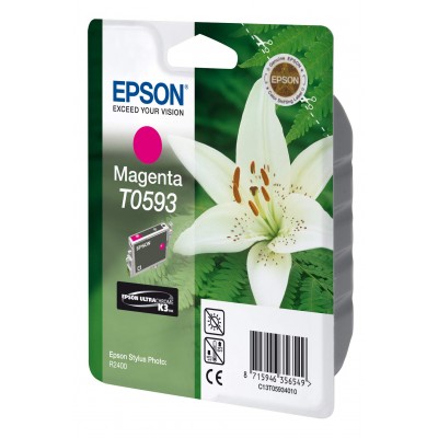 Epson C13T05934020 (T0593) Kırmızı Orjinal Kartuş 