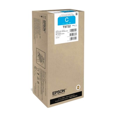 Epson C13T973200 (T9732) XL Mavi Orjinal Kartuş - WF-C869 Serisi