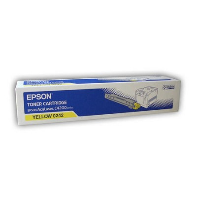 Epson (C4200) C13S050242 Sarı Orjinal Toner Epson (C4200) C13S050242 Sarı Orjinal Toner