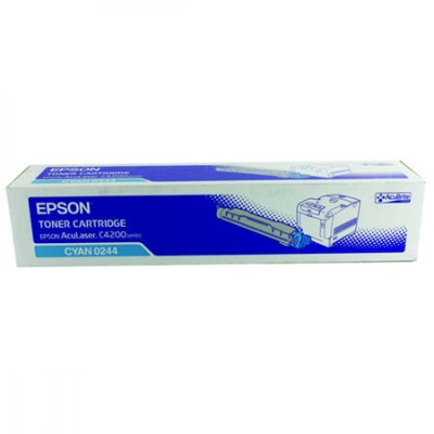 Epson (C4200) C13S050244 Mavi Orjinal Toner Epson (C4200) C13S050244 Mavi Orjinal Toner