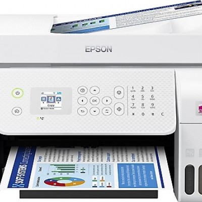Epson Ecotank L5296 Wi-Fi + Tarayıcı + Fotokopi + Faks Renkli Çok Fonksiyonlu Tanklı Mürekkep Püskürtmeli Yazıcı