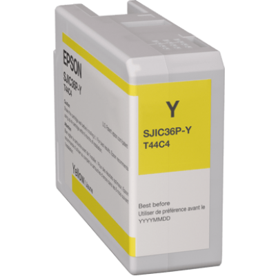 Epson SJIC36P-Y T44C4 C6500 C6000 Sarı (C13T44C440) Orjinal Kartuş Epson SJIC36P-Y T44C4 C6500 C6000 Sarı (C13T44C440) Orjinal Kartuş