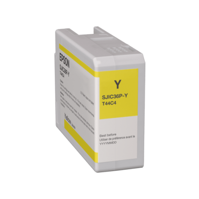 Epson SJIC36P-Y T44C4 C6500 C6000 Sarı (C13T44C440) Orjinal Kartuş