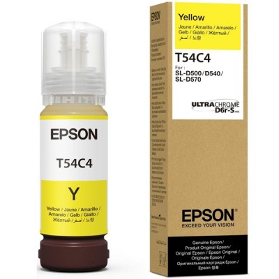 EPSON Surelab T54C4 Sarı Mürekkep Şişesi 70 ml C13T54C420丨SL-D500