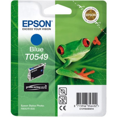 Epson (T0549) C13T05494020 Mavi-Blue Orjinal Kartuş Epson (T0549) C13T05494020 Mavi-Blue Orjinal Kartuş