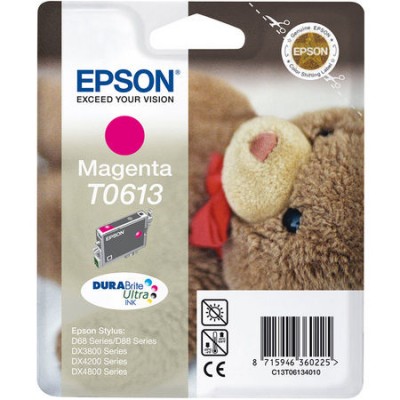 Epson (T0613) C13T06134020 Kırmızı Orjinal Kartuş