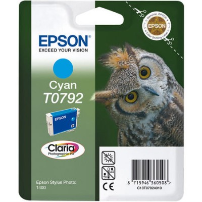 Epson (T0792) C13T07924020 Mavi Orjinal Kartuş Epson (T0792) C13T07924020 Mavi Orjinal Kartuş