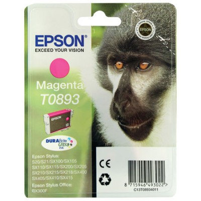 Epson (T0893) C13T08934020 Kırmızı Orjinal Kartuş Epson (T0893) C13T08934020 Kırmızı Orjinal Kartuş