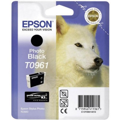 Epson (T0961) C13T09614020 Siyah Orjinal Kartuş