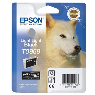 Epson (T0969) C13T09694020 Açık Açık Siyah Orjinal Kartuş Epson (T0969) C13T09694020 Açık Açık Siyah Orjinal Kartuş