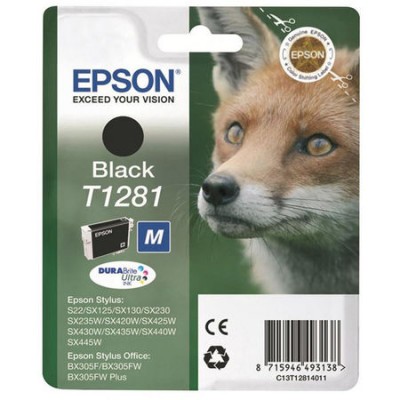 Epson (T1281) C13T12814020 Siyah Orjinal Kartuş
