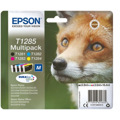 Epson (T1285) C13T12854020 Orjinal Kartuş Avantaj Paketi Epson (T1285) C13T12854020 Orjinal Kartuş Avantaj Paketi