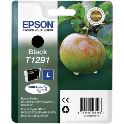 Epson T1291 C13T12914020 Siyah Orjinal Kartuş