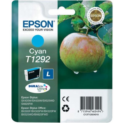 Epson (T1292) C13T12924010 Mavi Orjinal Kartuş Epson (T1292) C13T12924010 Mavi Orjinal Kartuş