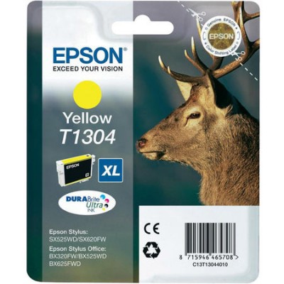 Epson (T1304) C13T13044020 Sarı Orjinal Kartuş Epson (T1304) C13T13044020 Sarı Orjinal Kartuş