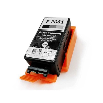 Epson (T266) C13T26614010 Kutusuz Siyah Orjinal Kartuş Epson (T266) C13T26614010 Kutusuz Siyah Orjinal Kartuş