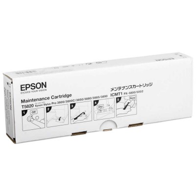 Epson T5820 Orijinal Kit Atık Tankı Epson T5820 Orijinal Kit Atık Tankı