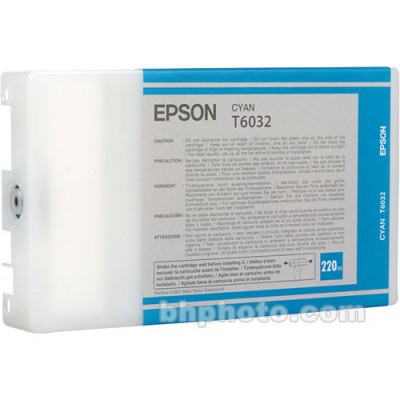 Epson T6032 C13T603200 Kutusuz (Cyan) Orjinal Kartuş Epson T6032 C13T603200 Kutusuz (Cyan) Orjinal Kartuş