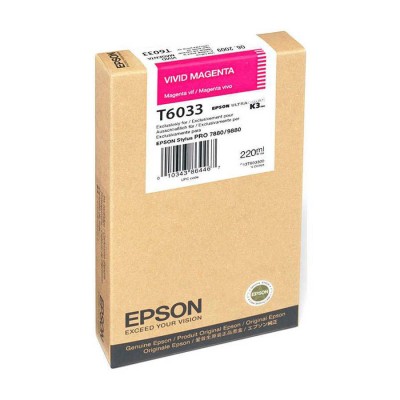 Epson T6033 C13T603300 (Vivid Magenta) Orjinal Kartuş