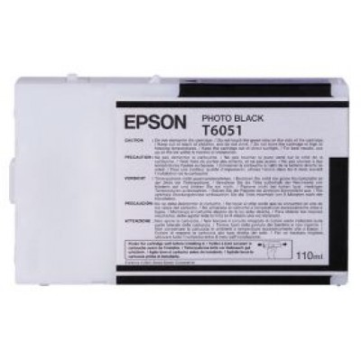 Epson (T6051) C13T605900 Foto Siyah Orjinal Kutusuz Kartuş 