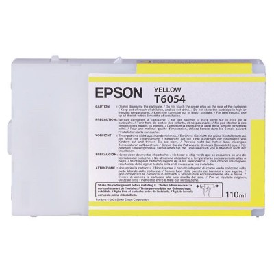Epson (T6054) C13T605400 Sarı Orjinal Kutusuz Kartuş