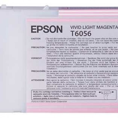 Epson (T6056) C13T605600 Açık Kırmızı Orjinal Kutusuz Kartuş