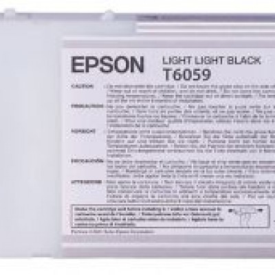 Epson (T6059) C13T605900 Duble Açık Siyah Orjinal Kartuş Epson (T6059) C13T605900 Duble Açık Siyah Orjinal Kartuş
