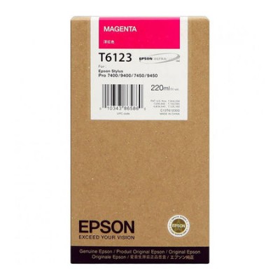 Epson T6123 (C13T612300) Kırmızı Orjinal Kartuş Epson T6123 (C13T612300) Kırmızı Orjinal Kartuş