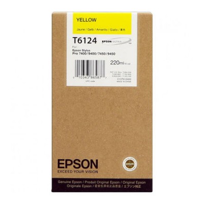 Epson T6124 (C13T612400) Sarı Orjinal Kartuş Epson T6124 (C13T612400) Sarı Orjinal Kartuş