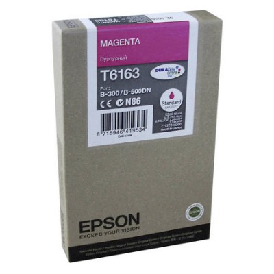 Epson T6163 (C13T616300) Kırmızı Orjinal Kartuş Epson T6163 (C13T616300) Kırmızı Orjinal Kartuş